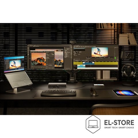 Kensington Kensington Stacja dokująca SD5000T5 EQ Thunderbolt 5 z potrójnym 4K i PD 140 W — Windows/macOS