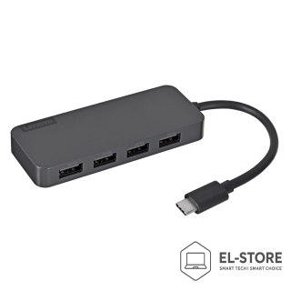 Lenovo HUB Lenovo 4-portowy USB-C/4xUSB-A, GX90X21431