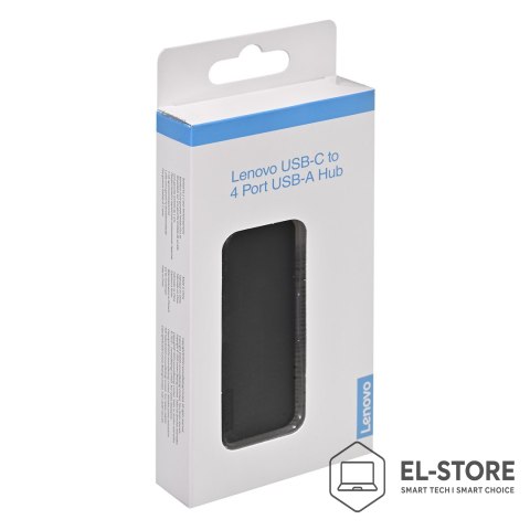Lenovo HUB Lenovo 4-portowy USB-C/4xUSB-A, GX90X21431