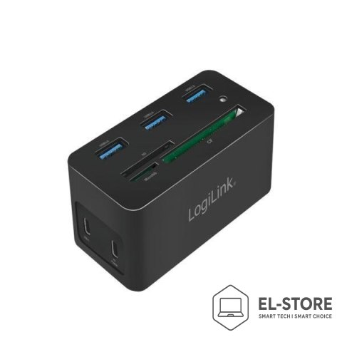 LogiLink Logilink Stacja dokująca USB 3.2 (G1) HDMI, 10-portowa, PD4