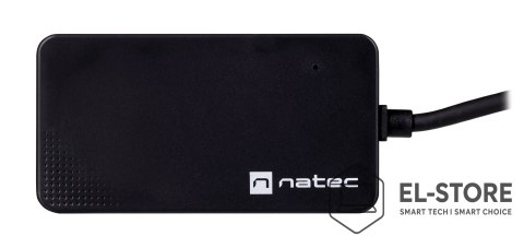 NATEC Hub NATEC Moth NHU-1342 (4x USB 3.0; kolor czarny)