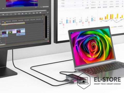 No name Conceptronic DONN14G stacja dokująca Przewodowa USB 3.2 Gen 1 (3.1 Gen 1) Type-C Szary