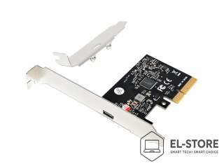 No name Conceptronic EMRICK14B adapter USB 3.2 Gen 2x2 Type-C
