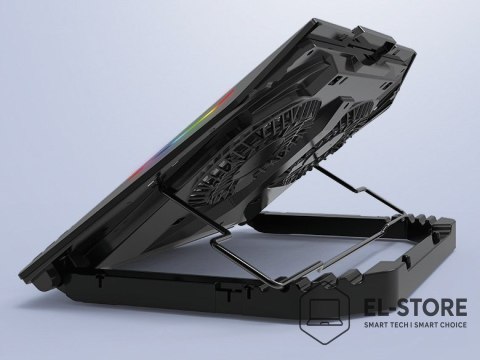 No name Conceptronic THYIA02B podkładka chłodząca do laptop 43,2 cm (17") Czarny