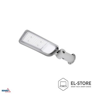 No name Oprawa uliczna LED JAZMIN 70W 4000K 9100LM IP65 JASNOSZARA