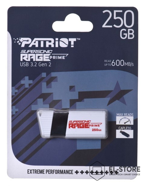 Patriot Memory Patriot Rage Prime 600 MB/s 256GB USB 3.2 8k IOPs