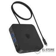 RAIDSONIC Stacja dokująca IcyBox USB-C -> USB3.2/HDMI/3.5/LAN