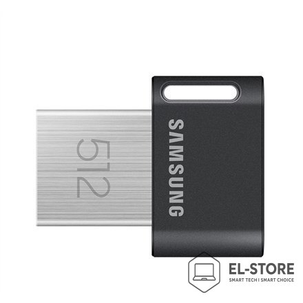 Samsung Samsung MUF-512AB pamięć USB 512 GB USB Typu-A 3.2 Gen 1 (3.1 Gen 1) Czarny, Stal nierdzewna