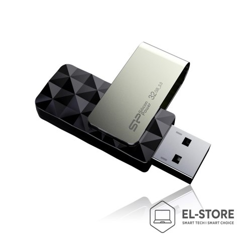 Silicon Power Pendrive Silicon Power Blaze B30 32GB USB 3.1 kolor czarny (SP032GBUF3B30V1K)