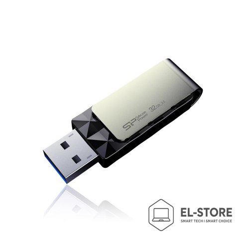 Silicon Power Pendrive Silicon Power Blaze B30 32GB USB 3.1 kolor czarny (SP032GBUF3B30V1K)