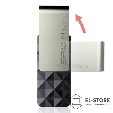 Silicon Power Pendrive Silicon Power Blaze B30 32GB USB 3.1 kolor czarny (SP032GBUF3B30V1K)