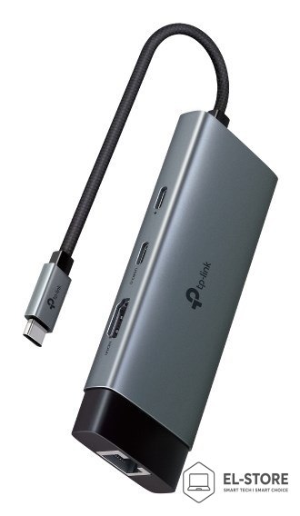 TP-LINK Hub TP-LINK UH6120C 2xUSB-A 3.0, 1xUSB-C 3.0, 1xUSB-C PD, HDMI 4K, RJ45 GE