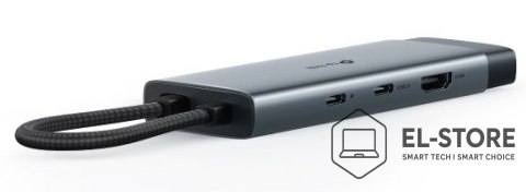 TP-LINK Hub TP-LINK UH6120C 2xUSB-A 3.0, 1xUSB-C 3.0, 1xUSB-C PD, HDMI 4K, RJ45 GE