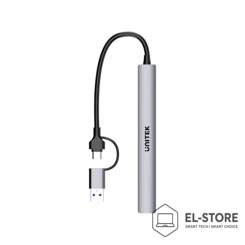 UNITEK UNITEK HUB USB-A/C 7W1 USB-A 5 GBPS