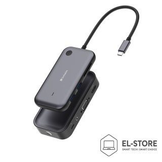 Verbatim Bezprzewodowa karta sieciowa USB-C Verbatim Share My Screen 1080P WDA-01