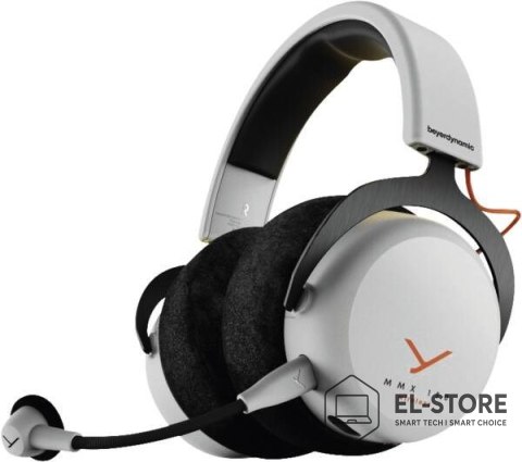 Beyerdynamic Beyerdynamic MMX 150 Zestaw słuchawkowy Przewodowy i Bezprzewodowy Opaska na głowę Gaming USB Type-C Bluetooth Biały