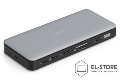 DIGITUS Digitus Stacja dokująca USB-C, 11 portów