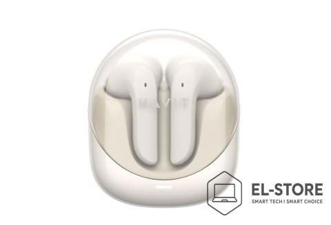 HAVIT Słuchawki Bluetooth Havit TW974 Modern Buds (beżowy)