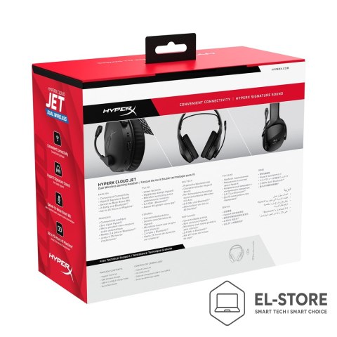 Hewlett-Packard Słuchawki HyperX Cloud Jet Wireless Gaming Headset