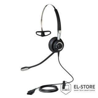 Jabra Jabra BIZ 2400 II Zestaw słuchawkowy Przewodowa Opaska na głowę, Nauszny, Opaska na szyję Biuro/centrum telefoniczne Czarny, Sre