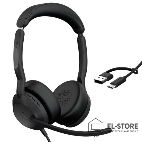 Jabra Słuchawki Jabra Evolve2 50 USB C/A UC Stereo - Stereo (25089-989-799)