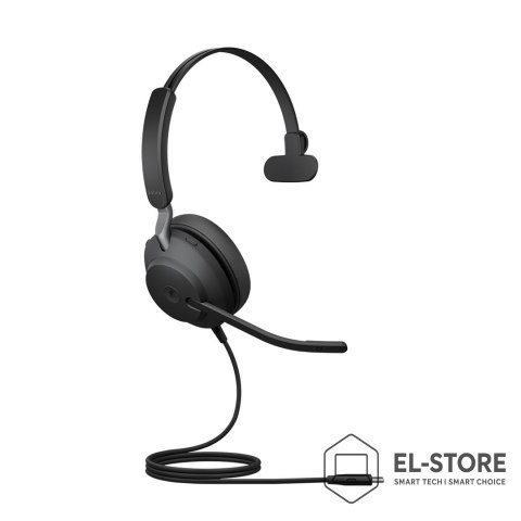 Jabra Zestaw słuchawkowy Jabra Evolve2 40 SE MS Mono USB C/A