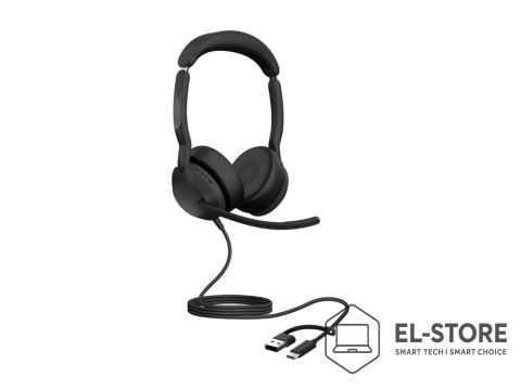 Jabra Zestaw słuchawkowy Jabra Evolve2 50 USB-C/A MS Stereo bez BT