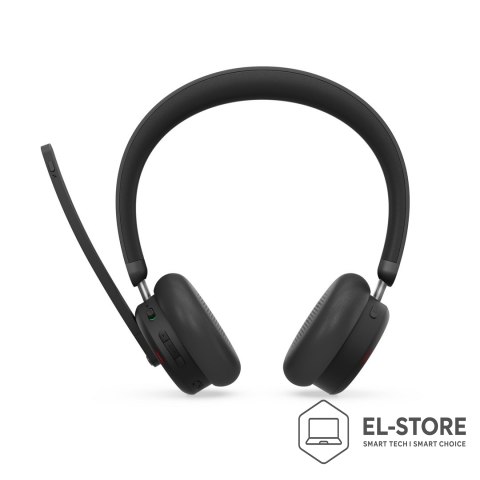 Lenovo Lenovo 6550 Zestaw słuchawkowy Bezprzewodowy Opaska na głowę Biuro/centrum telefoniczne USB Type-C Bluetooth Czarny