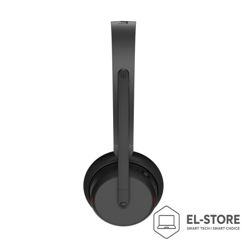 Lenovo Lenovo 6550 Zestaw słuchawkowy Bezprzewodowy Opaska na głowę Biuro/centrum telefoniczne USB Type-C Bluetooth Czarny