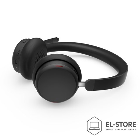 Lenovo Lenovo 6550 Zestaw słuchawkowy Bezprzewodowy Opaska na głowę Biuro/centrum telefoniczne USB Type-C Bluetooth Czarny