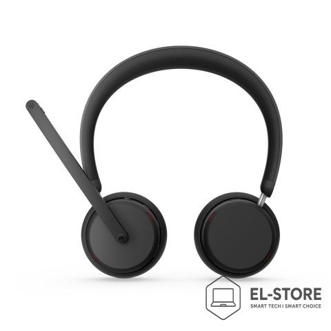 Lenovo Lenovo 6550 Zestaw słuchawkowy Bezprzewodowy Opaska na głowę Biuro/centrum telefoniczne USB Type-C Bluetooth Czarny