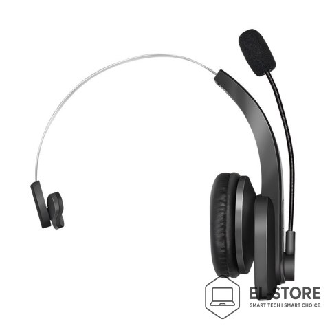 LogiLink LogiLink BT0059 słuchawki/zestaw słuchawkowy Bezprzewodowy Opaska na głowę Biuro/centrum telefoniczne Bluetooth Podstawka do ład