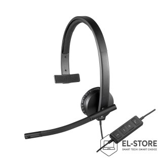 Logitech Logitech H570e Zestaw słuchawkowy Przewodowa Opaska na głowę Biuro/centrum telefoniczne USB Typu-A Czarny