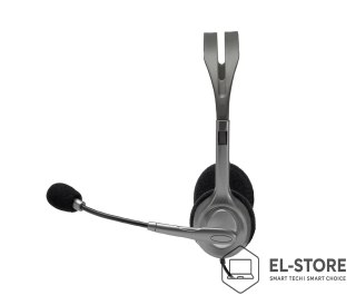Logitech Słuchawki Logitech H110 981-000271 (kolor szary)