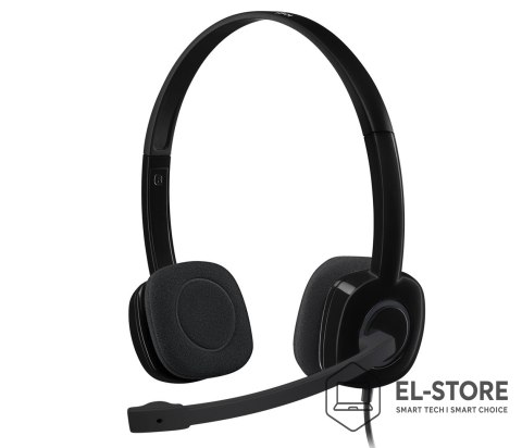 Logitech Słuchawki Logitech H151 (kolor czarny)