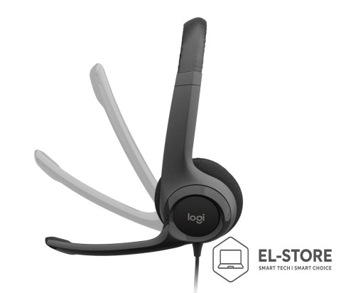 Logitech Słuchawki Logitech H390 981-000406 (kolor czarny)