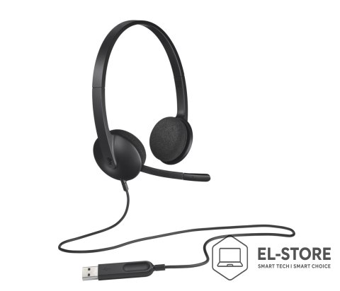 Logitech Słuchawki Logitech Headset H340 USB
