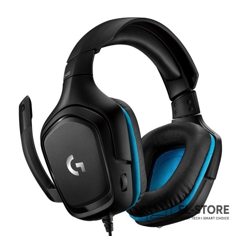 Logitech Słuchawki z mikrofonem Logitech 981-000770 (kolor czarny)