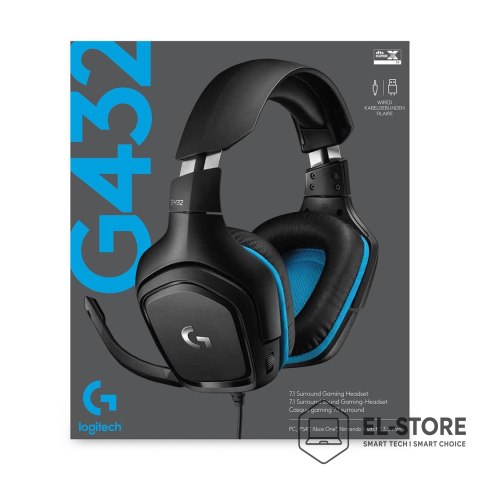 Logitech Słuchawki z mikrofonem Logitech 981-000770 (kolor czarny)