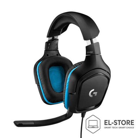 Logitech Słuchawki z mikrofonem Logitech 981-000770 (kolor czarny)