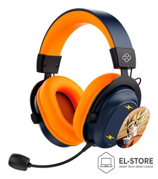 No name Blade DB2001 słuchawki/zestaw słuchawkowy Przewodowy i Bezprzewodowy Opaska na głowę Gaming USB Type-C Bluetooth Czarny, Szary, 