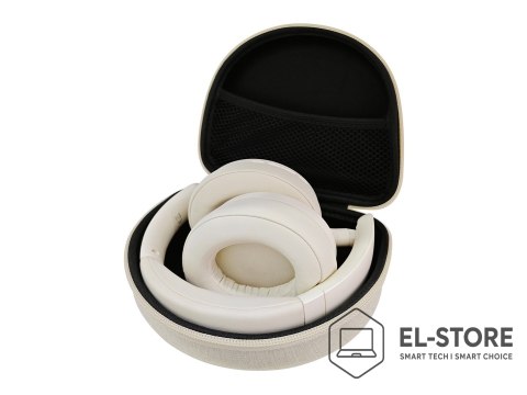 No name Conceptronic ALVAH02C słuchawki/zestaw słuchawkowy Przewodowy i Bezprzewodowy Opaska na głowę Muzyka Bluetooth Kremowy