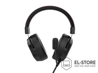 No name Conceptronic ATHAN02B słuchawki/zestaw słuchawkowy Przewodowa Opaska na głowę Gaming USB Typu-A Czarny