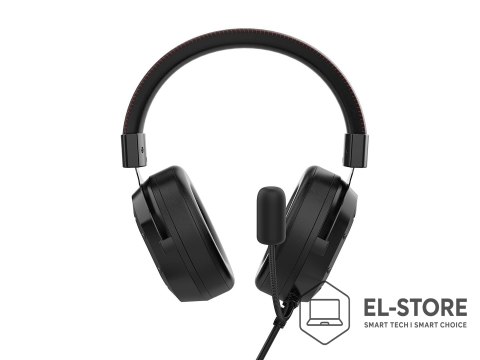 No name Conceptronic ATHAN02B słuchawki/zestaw słuchawkowy Przewodowa Opaska na głowę Gaming USB Typu-A Czarny