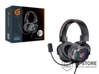No name Conceptronic ATHAN03B słuchawki/zestaw słuchawkowy Przewodowa Opaska na głowę Gaming Czarny