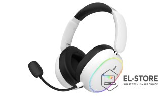 No name Słuchawki dla graczy Hator Phoenix 2 Wireless bezprzewodowe białe