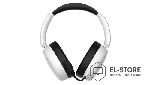 No name Słuchawki dla graczy Hator Phoenix 2 Wireless bezprzewodowe białe