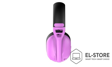 No name Słuchawki dla graczy Hyperpunk 3 Wireless bezprzewodowe fioletowe