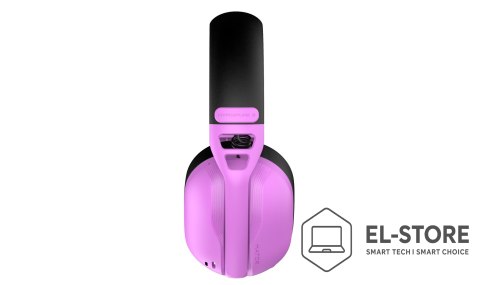 No name Słuchawki dla graczy Hyperpunk 3 Wireless bezprzewodowe fioletowe