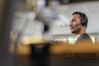POLY POLY Zestaw słuchawkowy Voyager 4320 z certyfikatem Microsoft Teams USB-C + adapter BT700